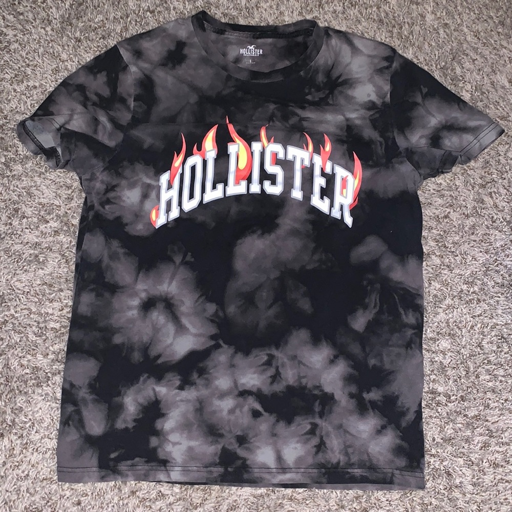 Hollister, flames
